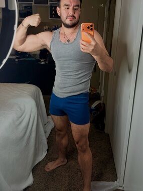 HAUS Premium Ultra-Soft Cotton Distressed Fitted Tank Top Size L